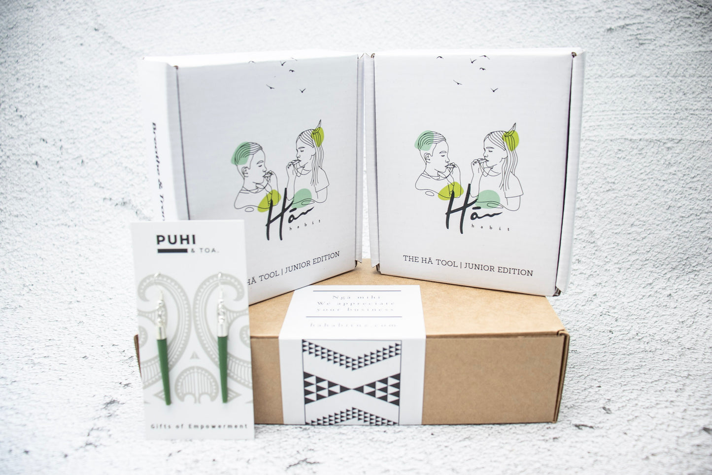 Christmas Bundle | 1 x Adult & 2 x Junior Hā Tools | Earrings ($66 Savings)