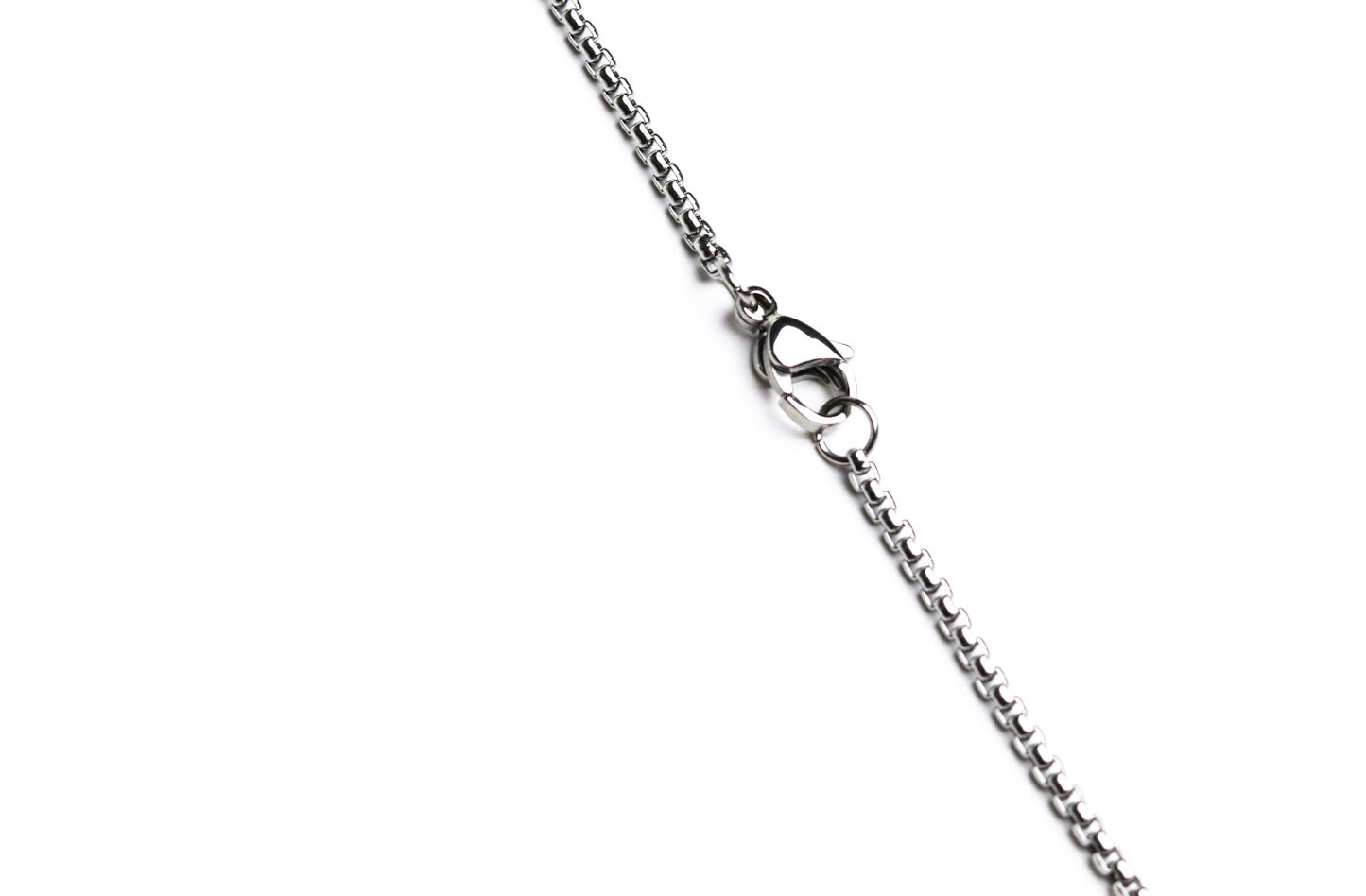 silver box chain, silver chain nz, stainless steel chain, nz fashion,