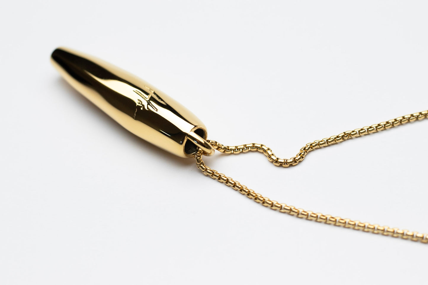 Hā Tool Classic Gold | Anxiety & Stress Relief Necklace