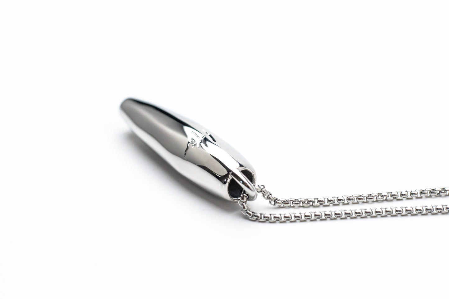 Hā Tool Classic Silver | Anxiety & Stress Relief Necklace